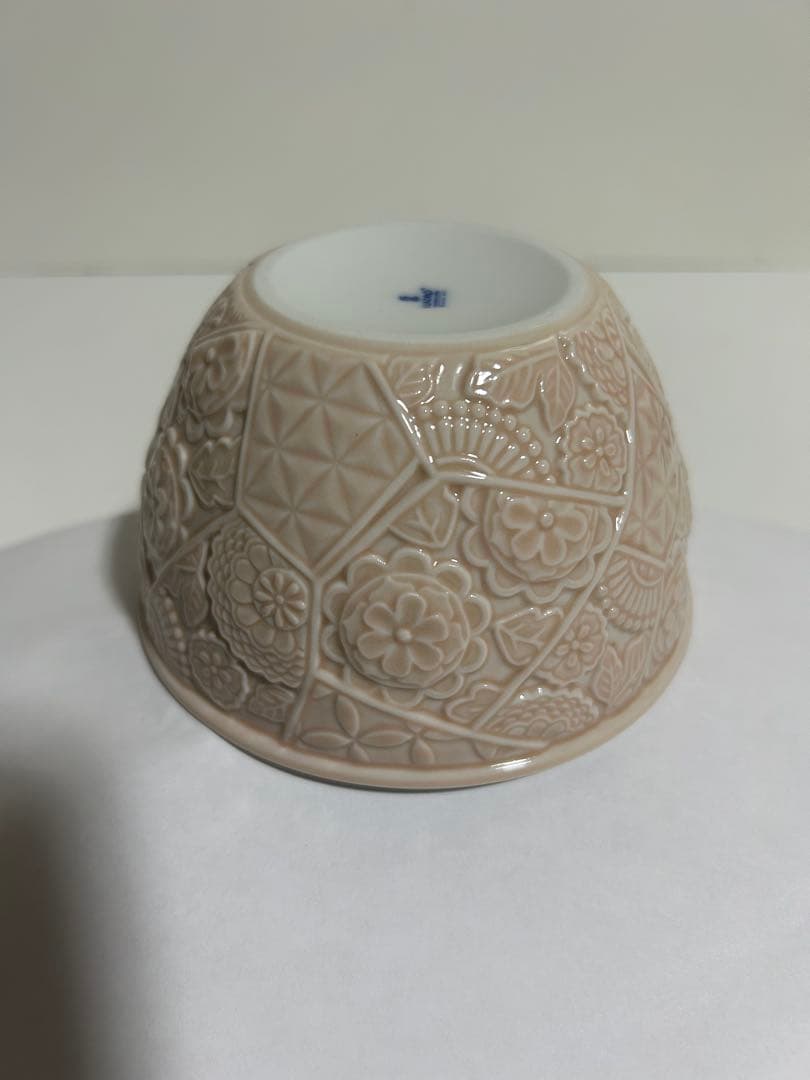 リヤドロ　kimono ボウル　ピンク　イエロー　ホワイト　茶碗　3客セット