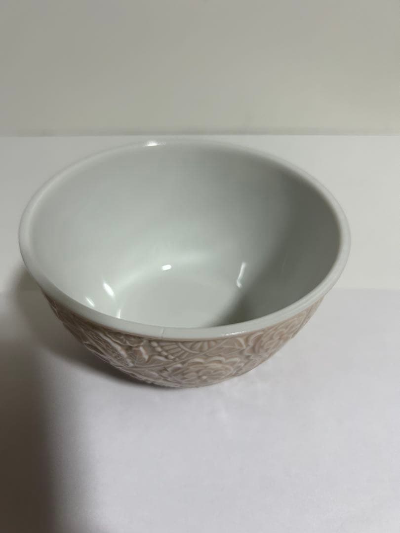 リヤドロ　kimono ボウル　ピンク　イエロー　ホワイト　茶碗　3客セット