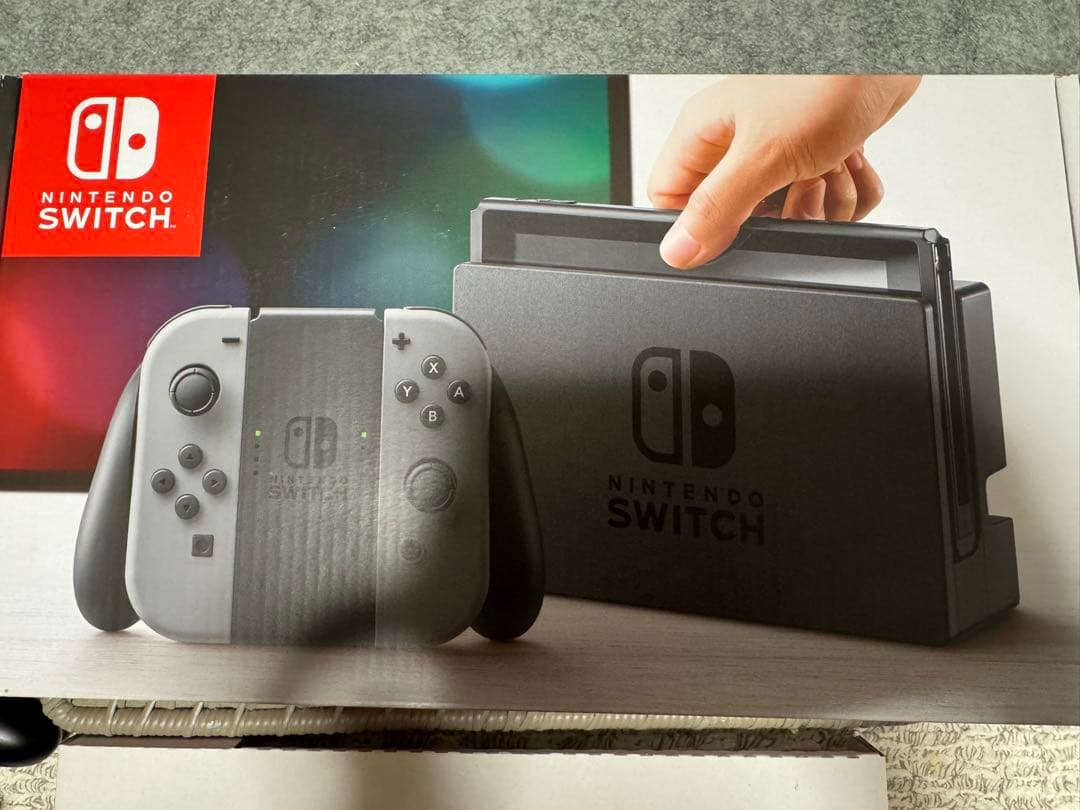 Nintendo Switch グレー　初期型