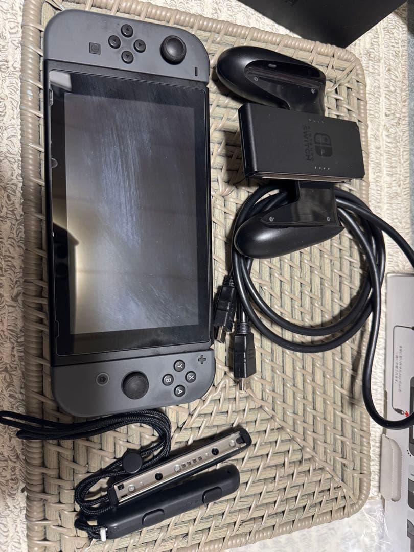 Nintendo Switch グレー　初期型
