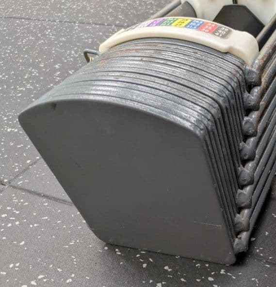 ①　可変式ダンベル 41kg