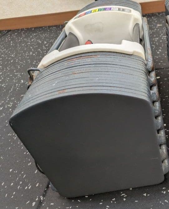 ①　可変式ダンベル 41kg