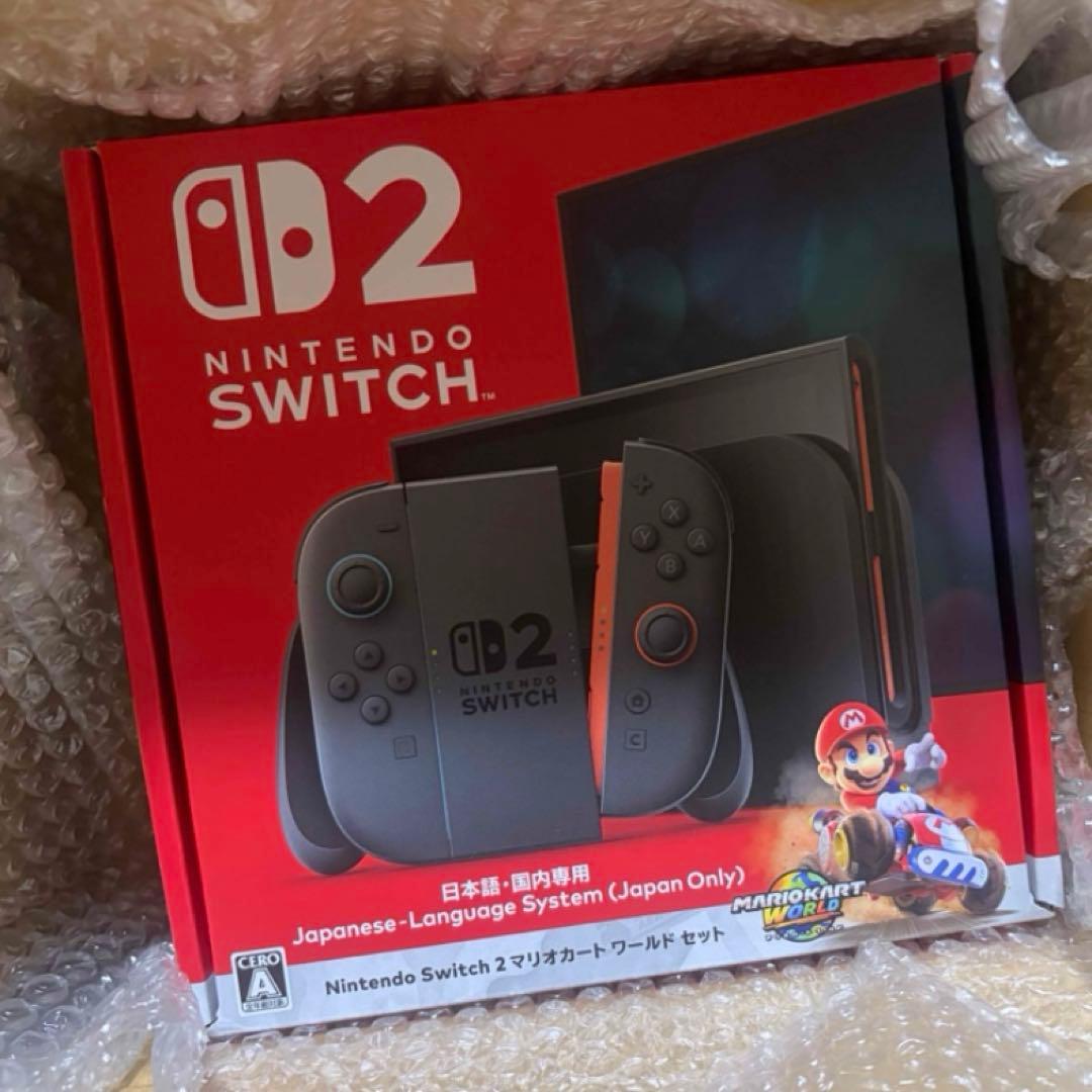 新品 Nintendo Switch 2本体 マリオカートワールドセット