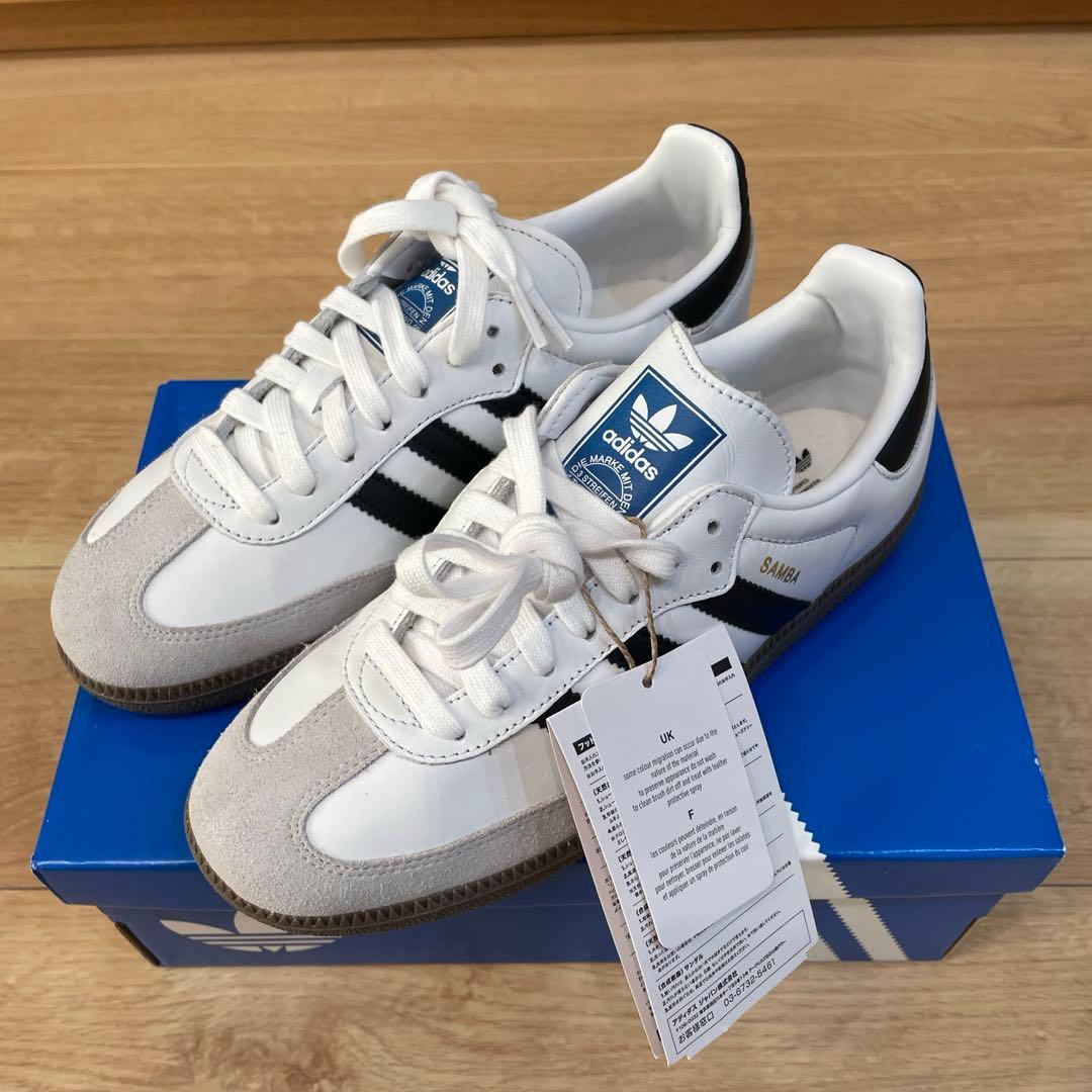 adidas SAMBA OG B75806 ホワイト　23.5cm