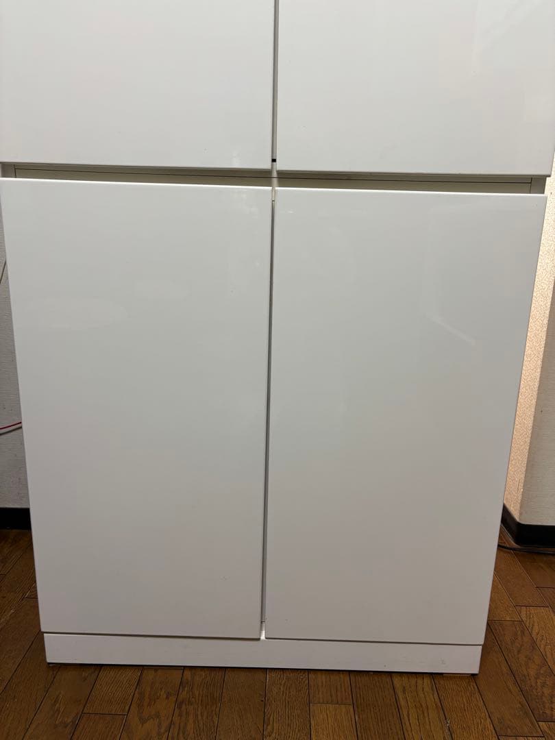 ニトリ　キッチンキャビネット　VINA ヴィナ　ハイタイプ上置き付　1/25迄