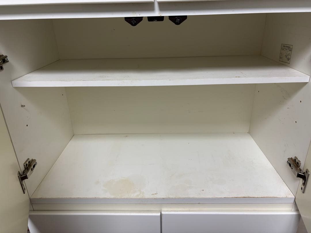 ニトリ　キッチンキャビネット　VINA ヴィナ　ハイタイプ上置き付　1/25迄