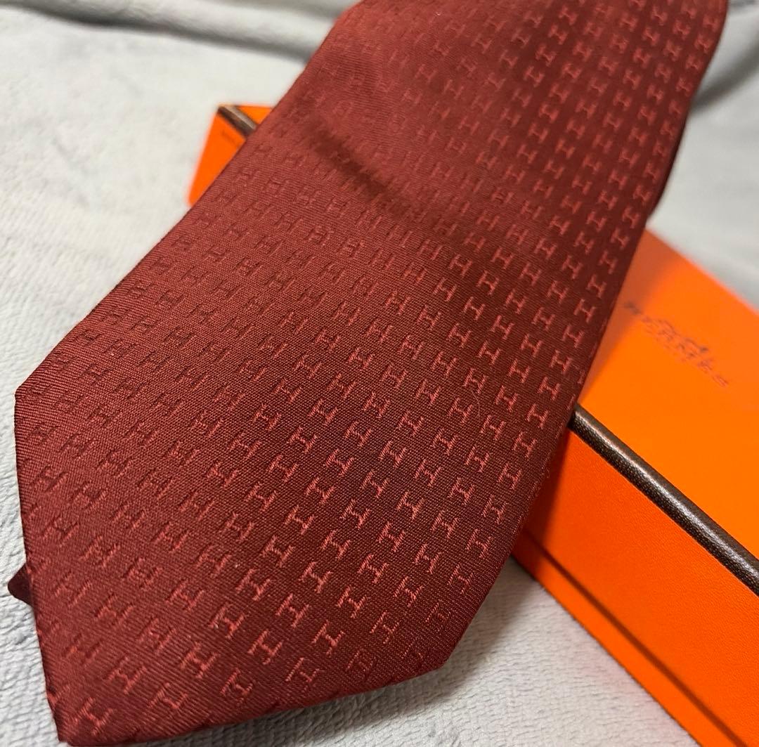 エルメス HERMES ネクタイ