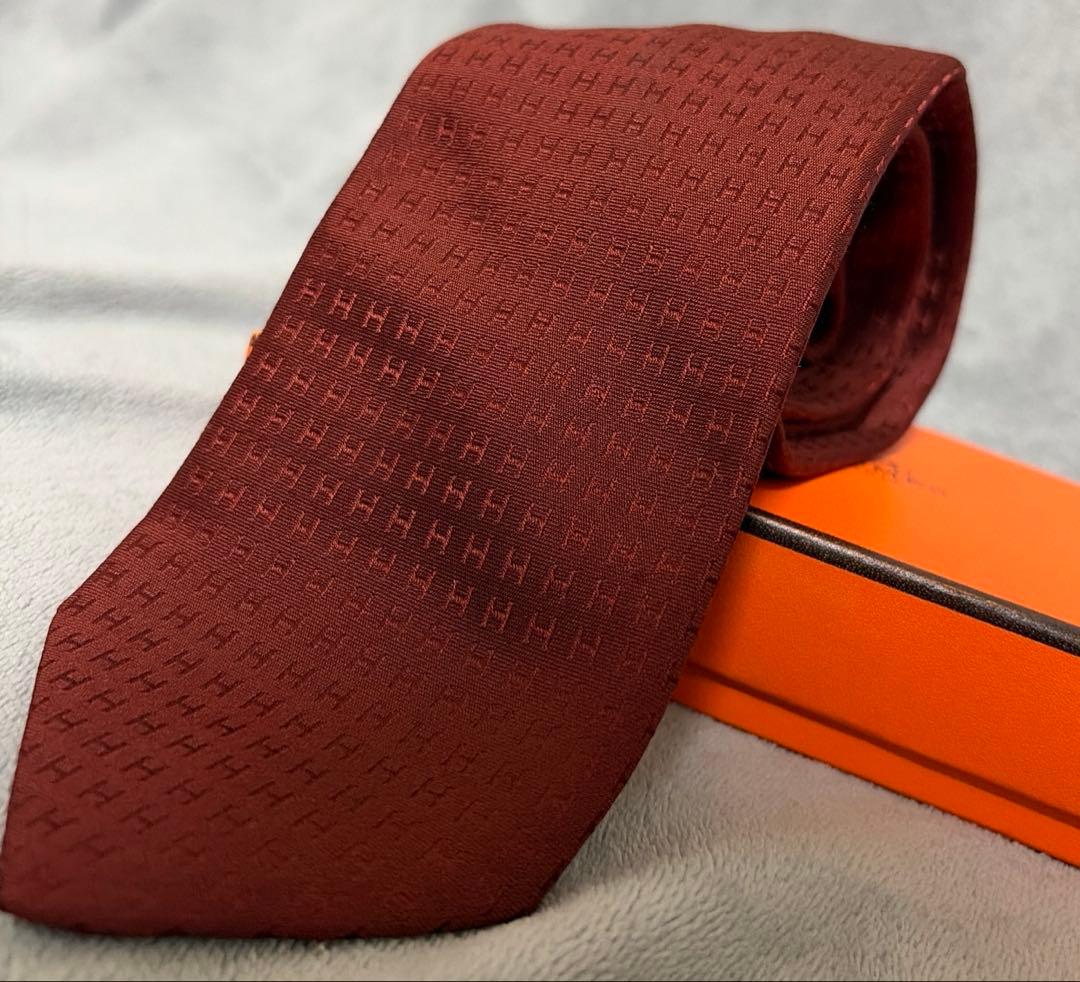 エルメス HERMES ネクタイ