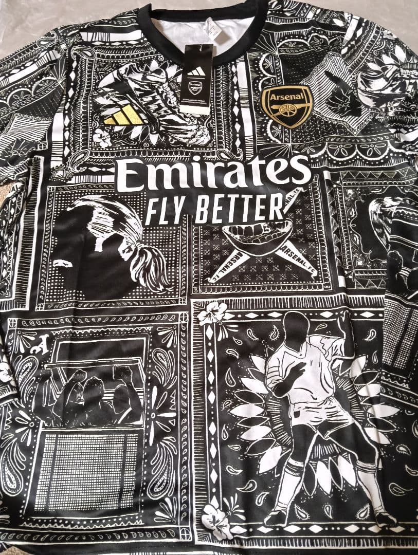 アーセナル プレマッチユニフォーム Lサイズ 新品