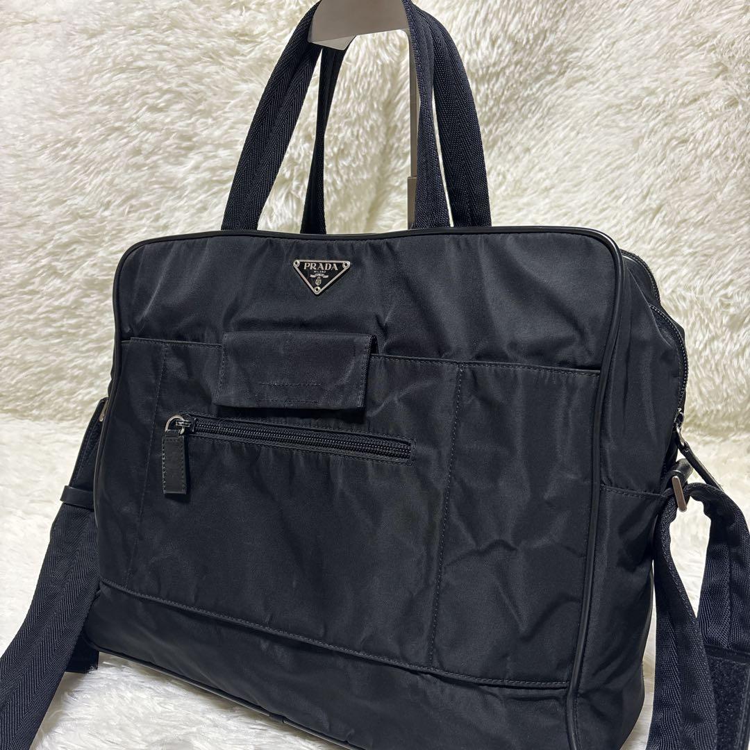 プラダ　PRADA ビジネスバッグ　2way ショルダーバッグ　トートバッグ