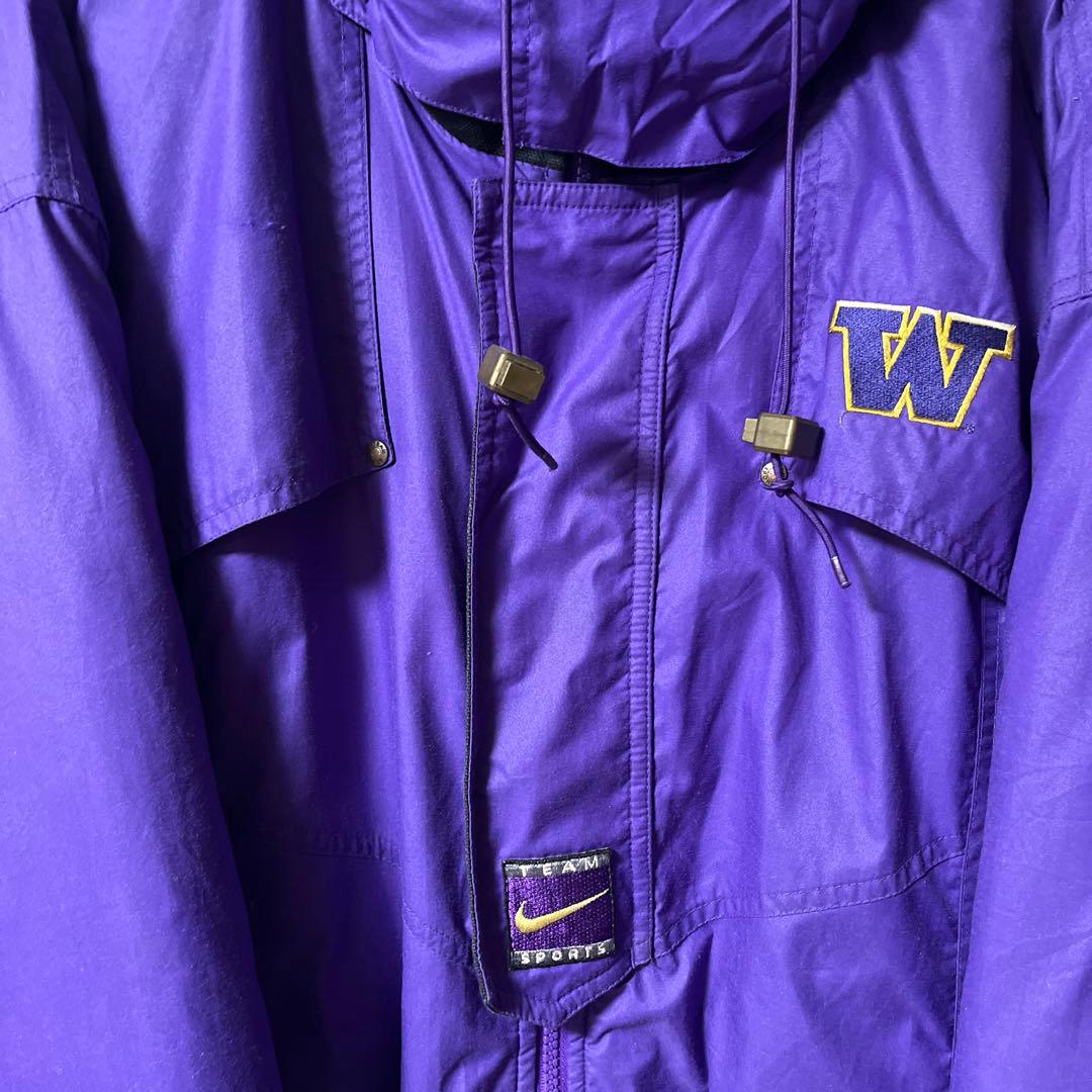 NIKE ハスキーズ(HUSKIES)フード付きジャケット 紫