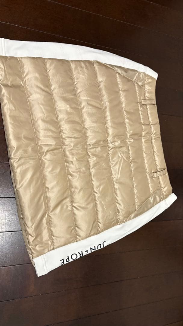 JUN&ROPE キルティングスポーツスカート Lサイズ ベージュ 新品未使用