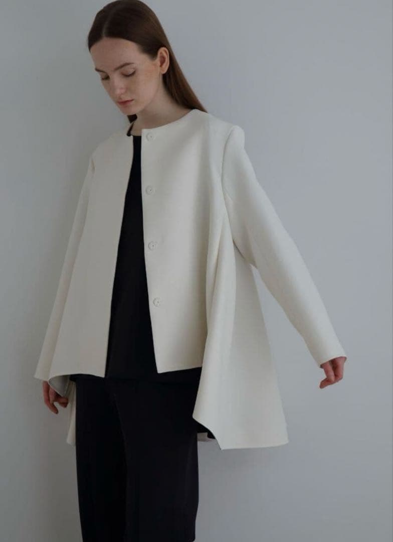 ♥️ルフィル エアートリプルクロスバックフレアジャケット コート♥️LEPHIL