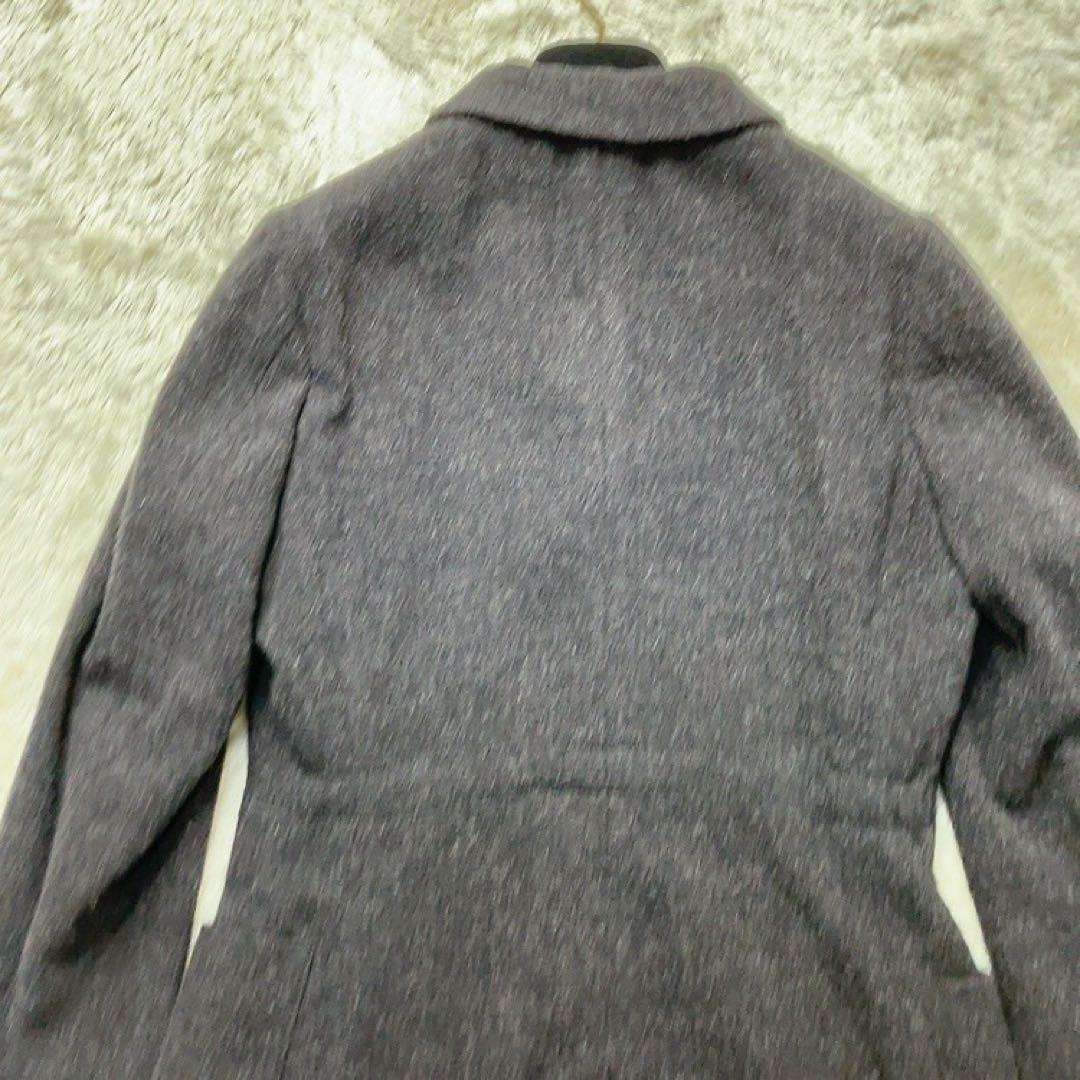 美品✨　45R テーラードジャケット　ウール　 日本製 チャコール　S位