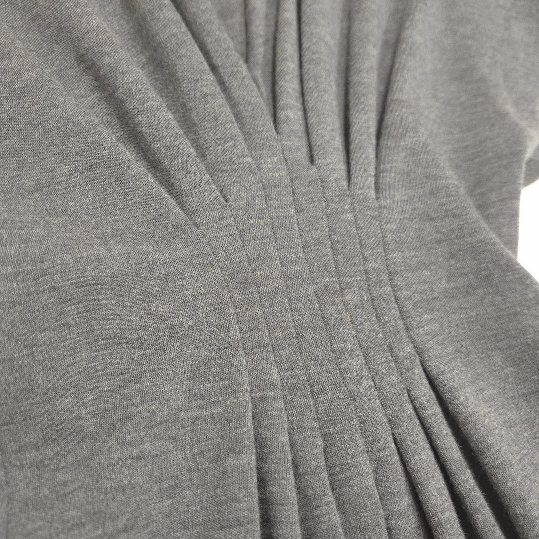 Salvatore Ferragamo 40 ワンピース ロング 半袖 Vネック