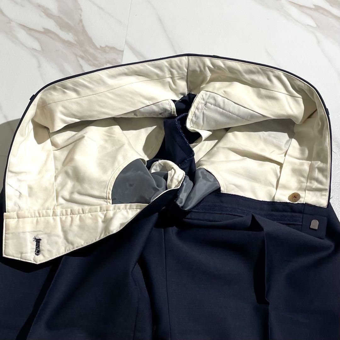 Burberry バーバリーネイビー ダブルブレスト ビジネススーツ