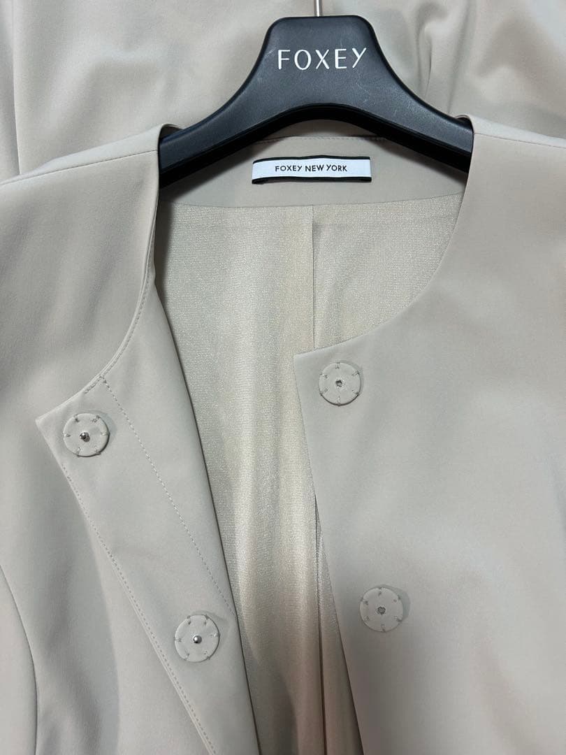 お値下げ☆FOXEY NEW YORKE レイニーコート　40