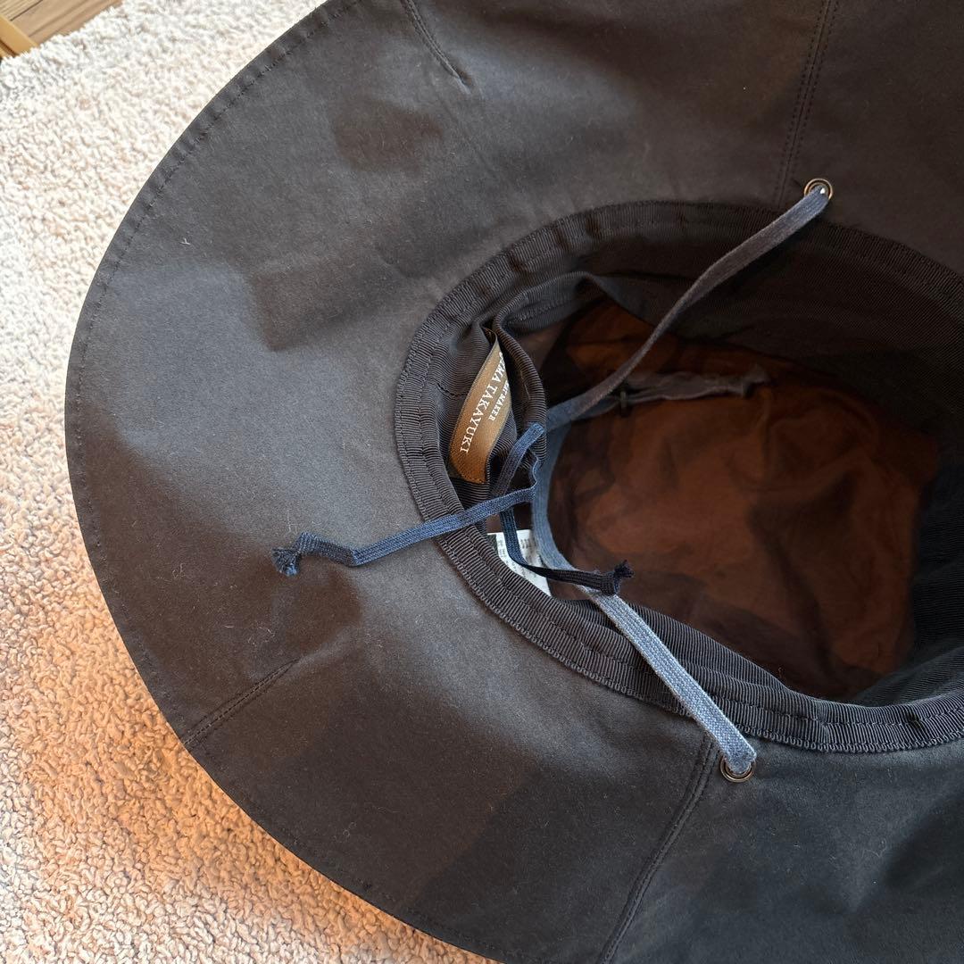 キジマタカユキ　コーデュラサファリハット　サファリハッネイビー