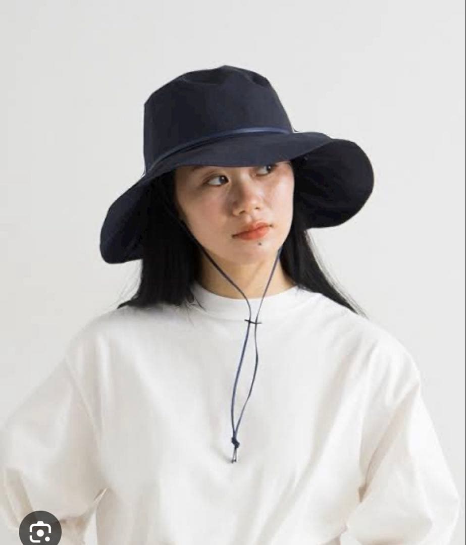 キジマタカユキ　コーデュラサファリハット　サファリハッネイビー