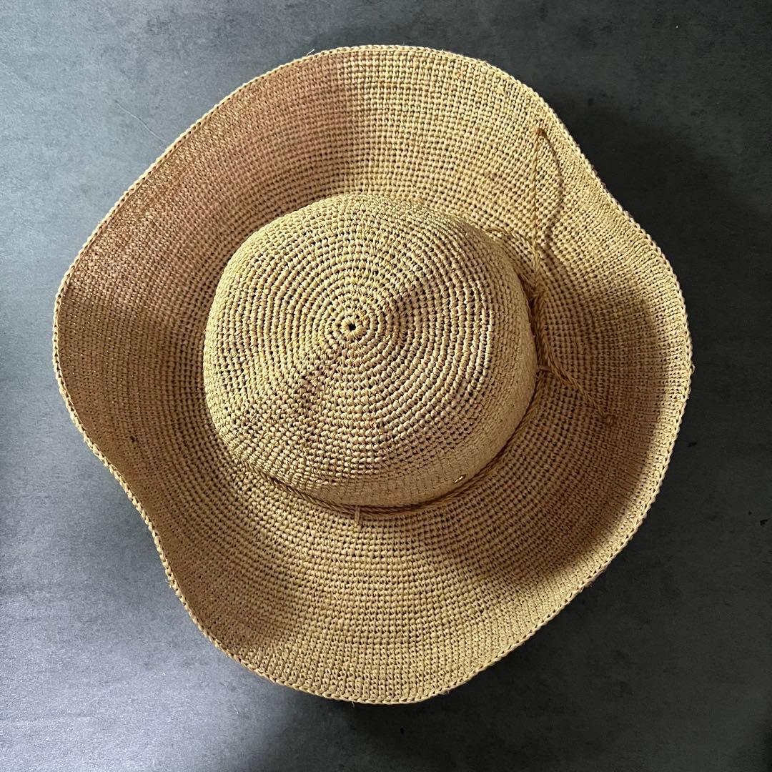 【良品】ヘレンカミンスキー PROVENCE10 ハット ラフィア 麦わら帽子