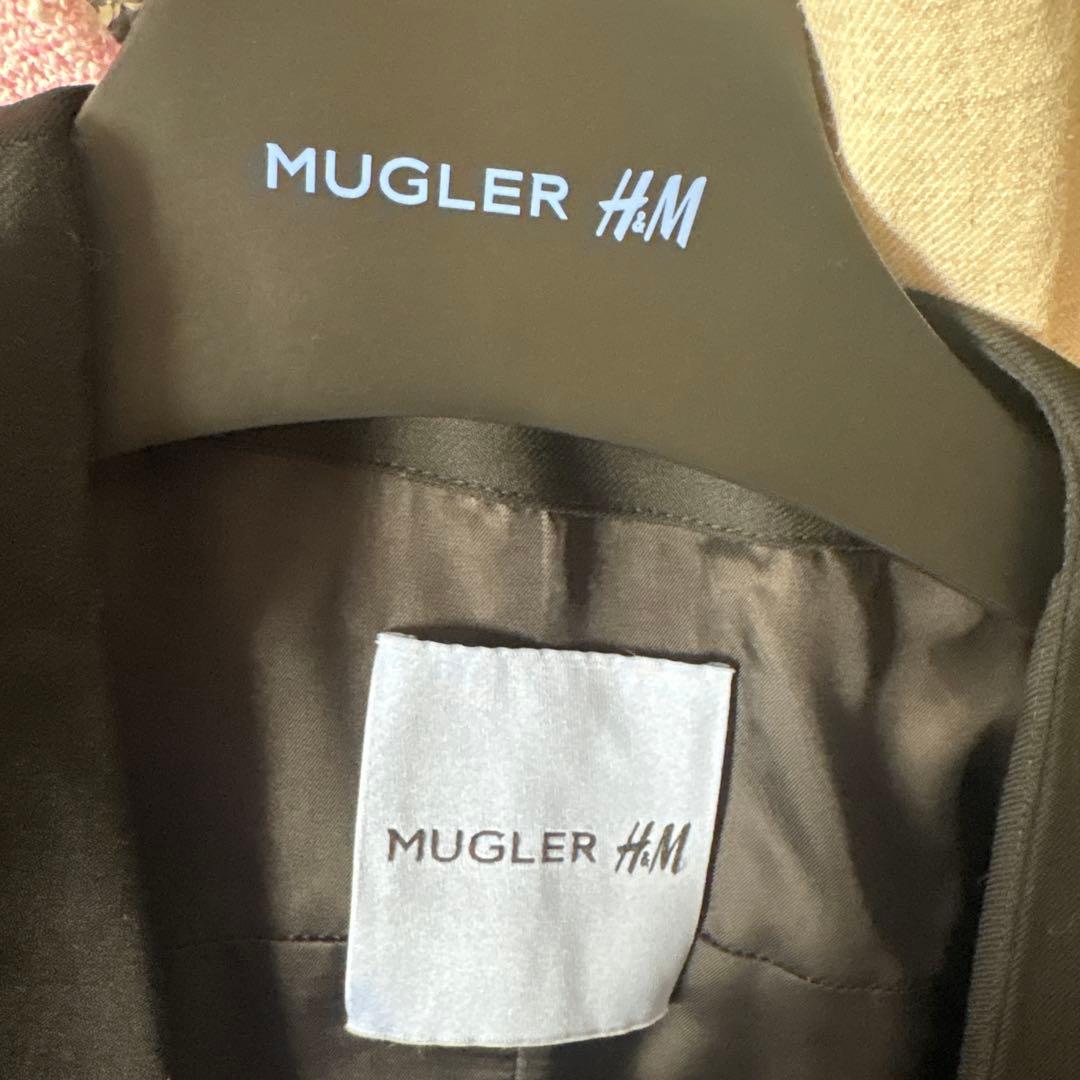 MUGLER  ブラック テーラードジャケット