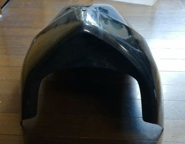 ZZR1100 D型アンダーカウル 　バイクパーツ　ブラックメタリック