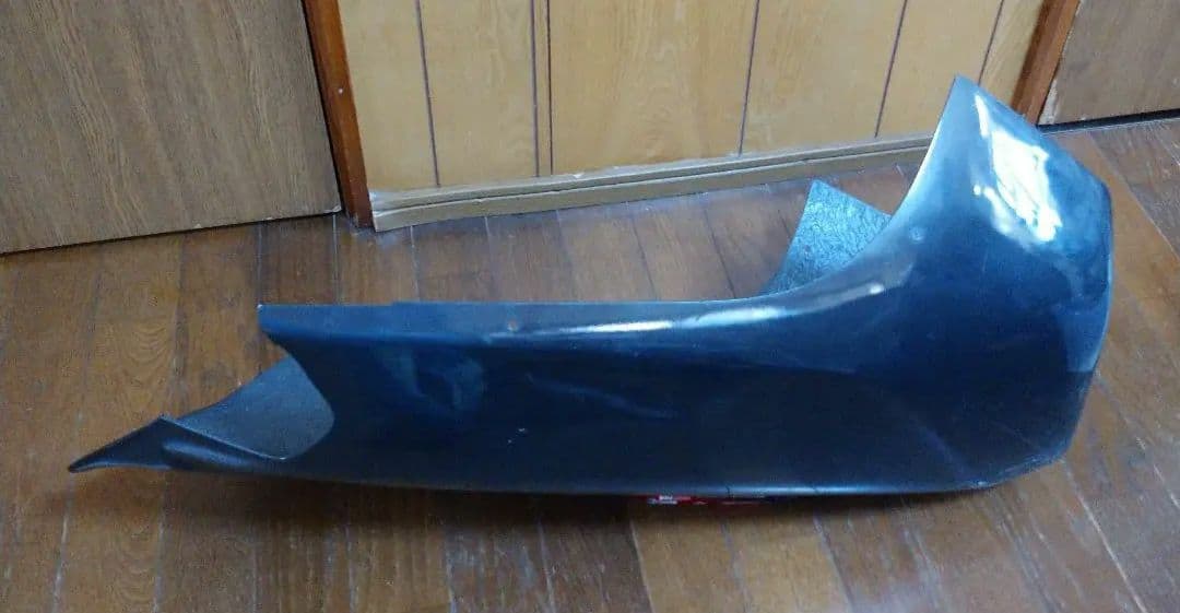 ZZR1100 D型アンダーカウル 　バイクパーツ　ブラックメタリック