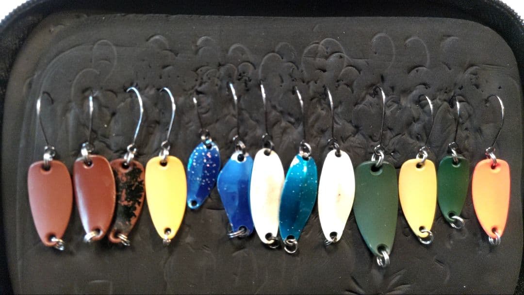 スプーン 77個セット ワレット付 トラウト 管釣り ミュー アルフレッド