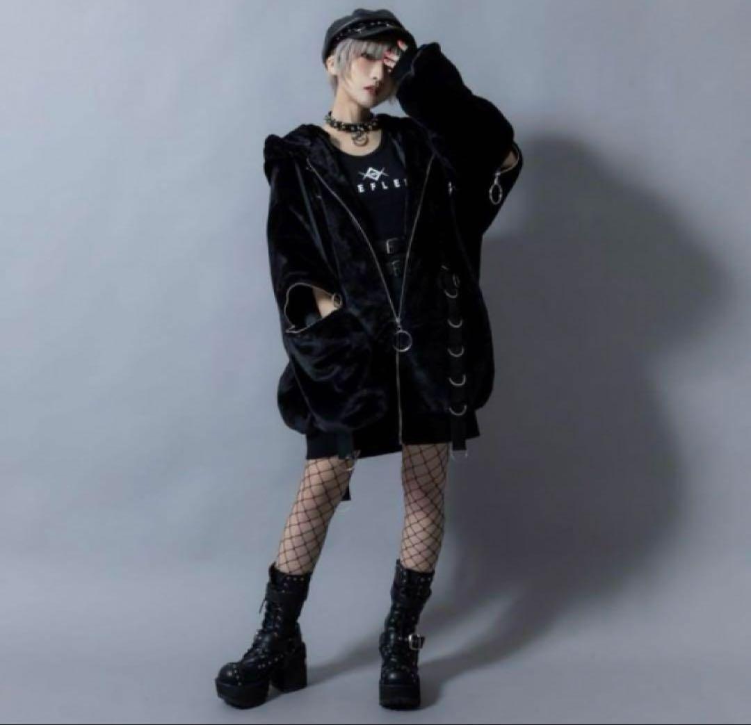 Dカン Dリング　レフレム　REFLEM ファー　アウター ジップ　ブルゾン