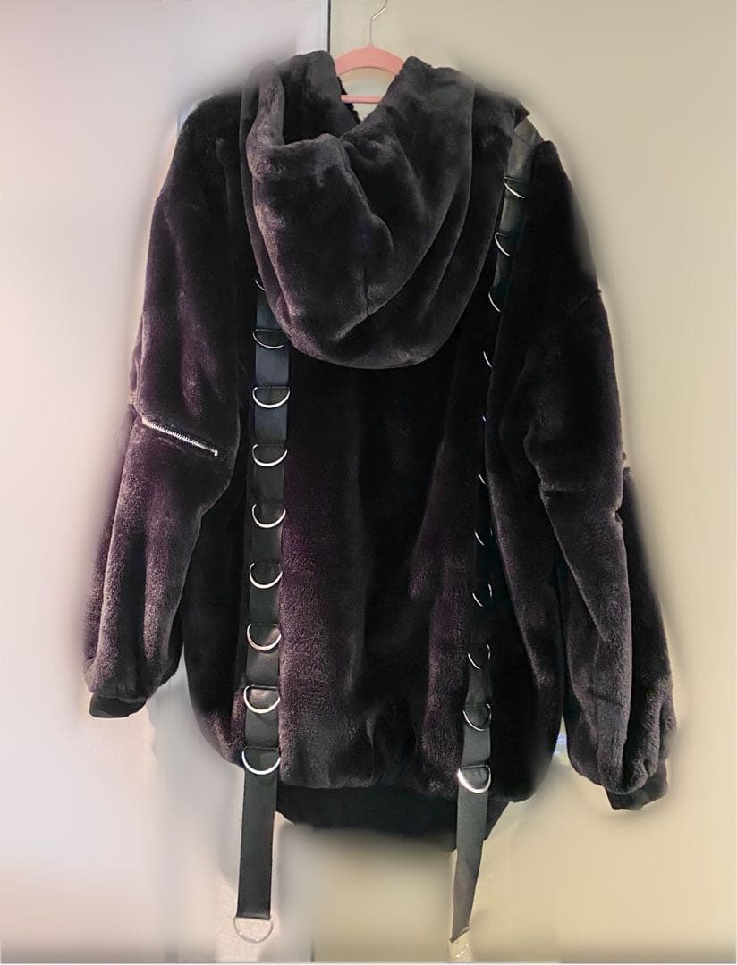 Dカン Dリング　レフレム　REFLEM ファー　アウター ジップ　ブルゾン