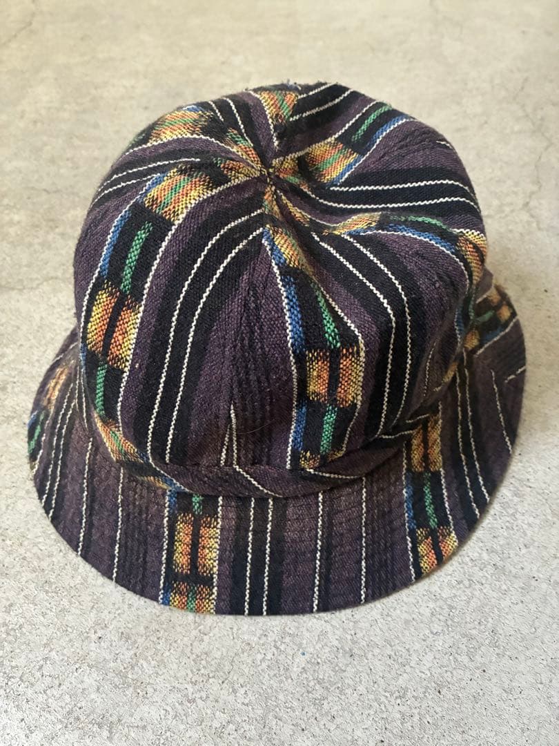 Tenderloin バケットハット L グレーネイビー　グアテマラ