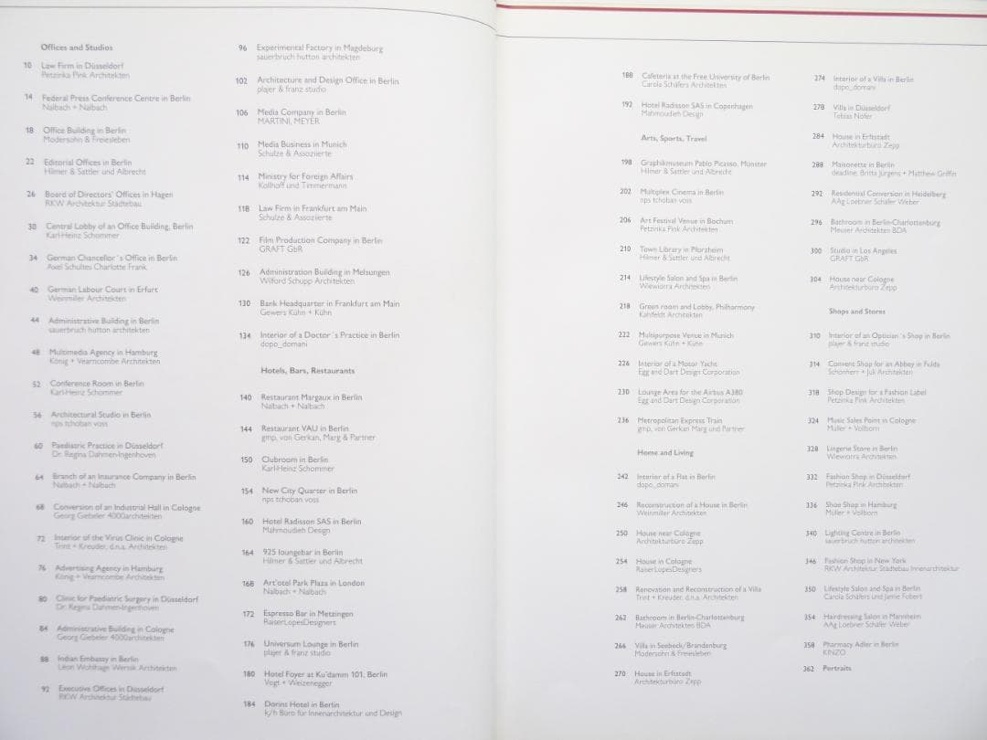 洋書◆ドイツの建築とインテリアデザイン写真集 本 設計 建物 次世代