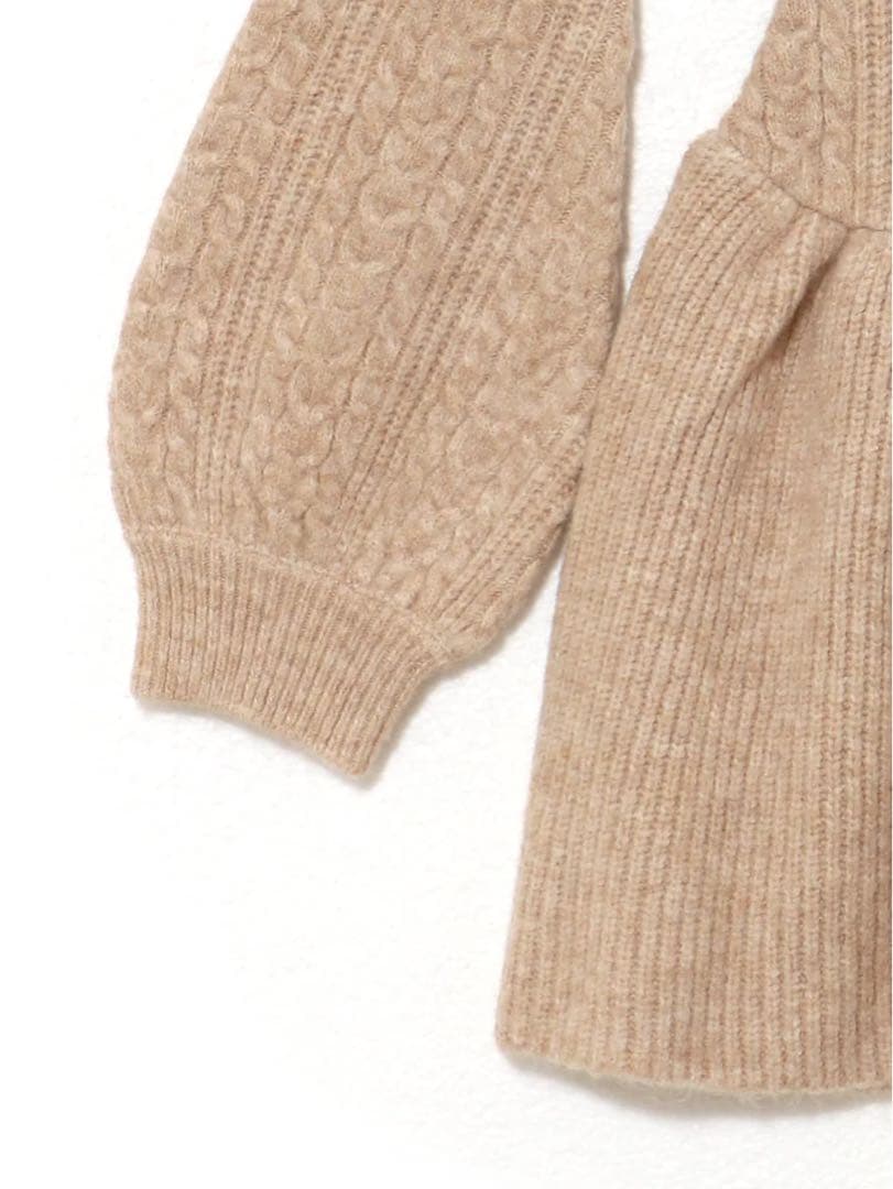 アンドマリー　Amy cable flare mini dress