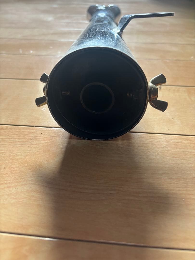 cb400t cb250t バブ　ホークプリティーメガホンマフラー　メッキ