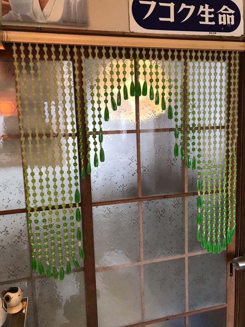 昭和 レトロ 昭和レトロ 玉のれん ビーズのれん レトロポップ レトロ雑貨