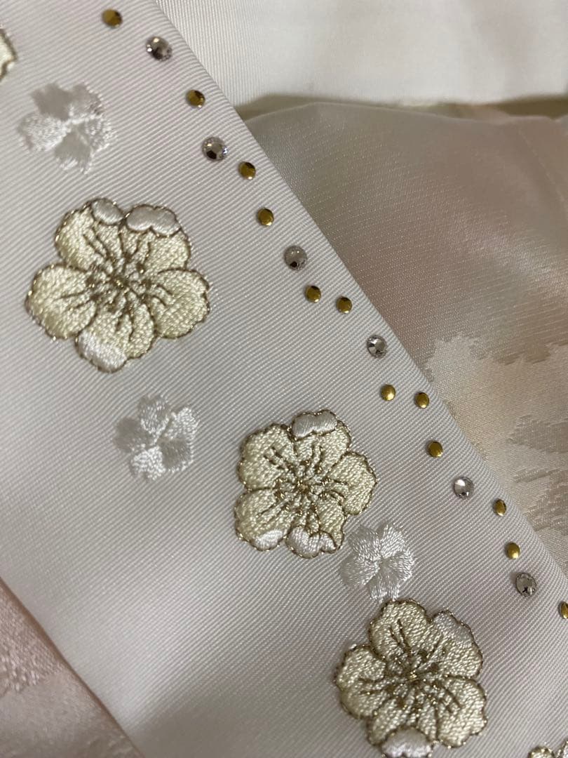 トールサイズ　長襦袢　絹　身丈136 裄69 裄70前後の着物に