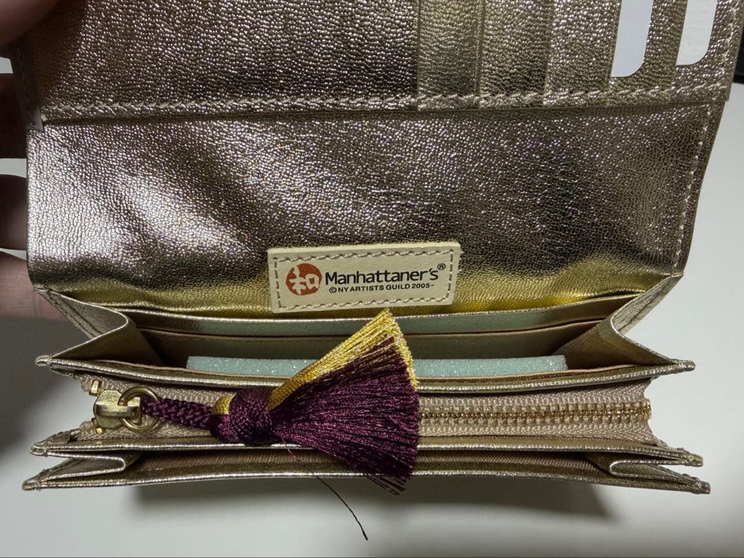 Manhattaner's アートプリント 二つ折り財布