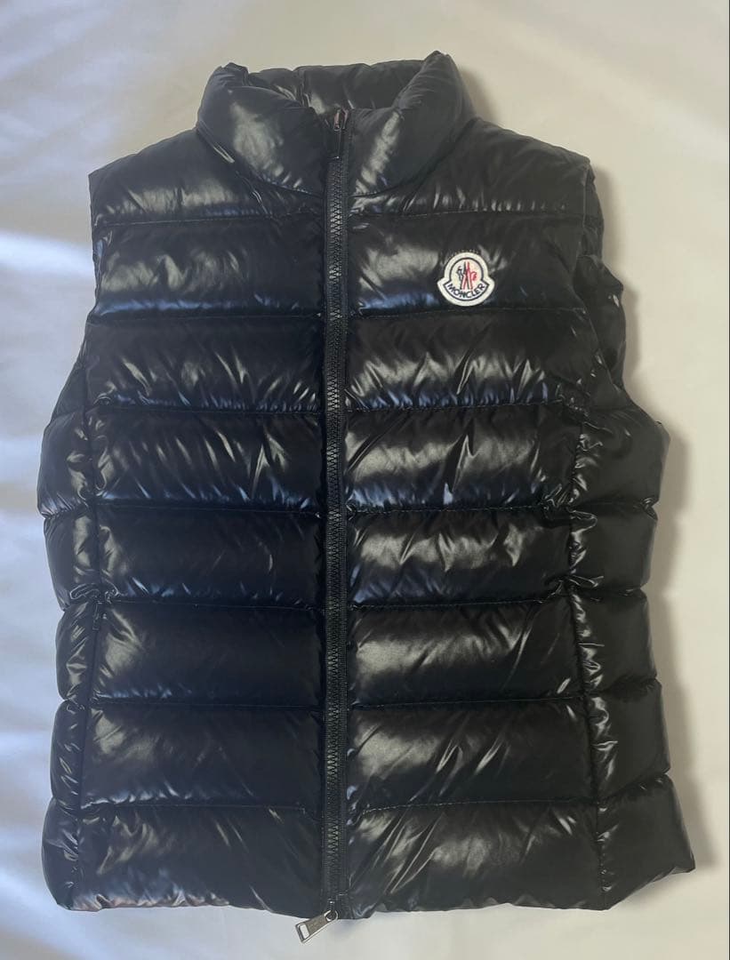 モンクレール 【MONCLER】 のダウンベスト(レディース)(黒)サイズ【0】