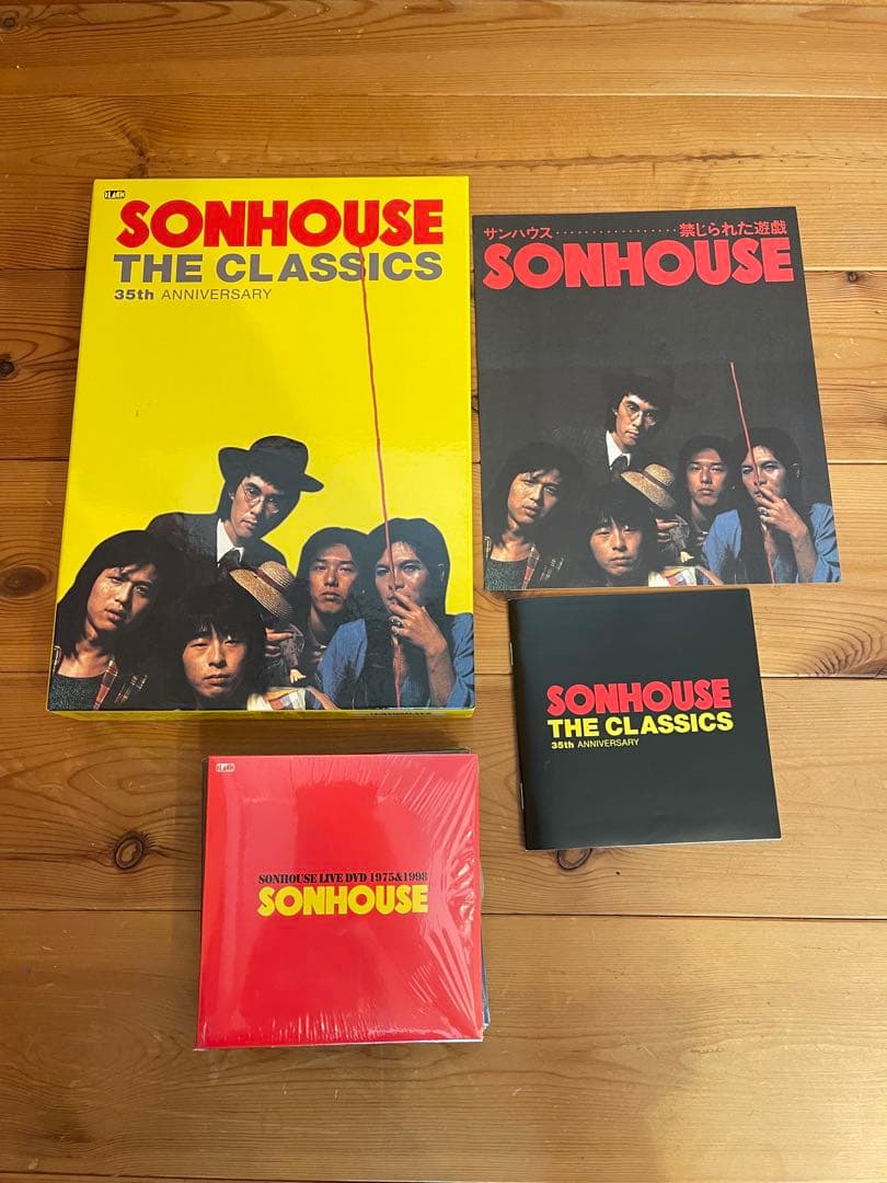 サンハウス　SONHOUSE 鮎川　柴山　めんたいロック　ルースターズ　BOX