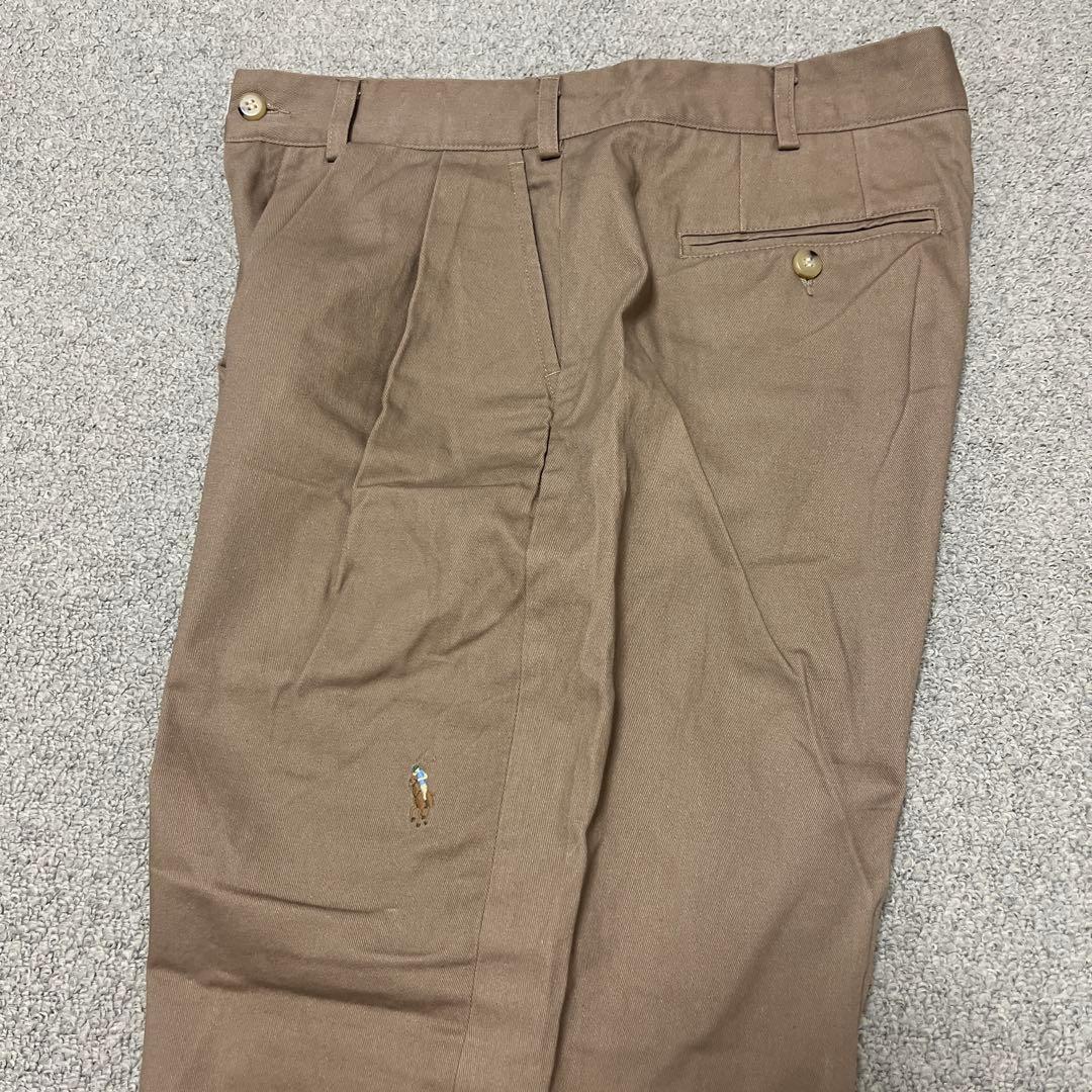 RALPH LAUREN for BEAMS ビッグチノ 31/30 膝ポニー
