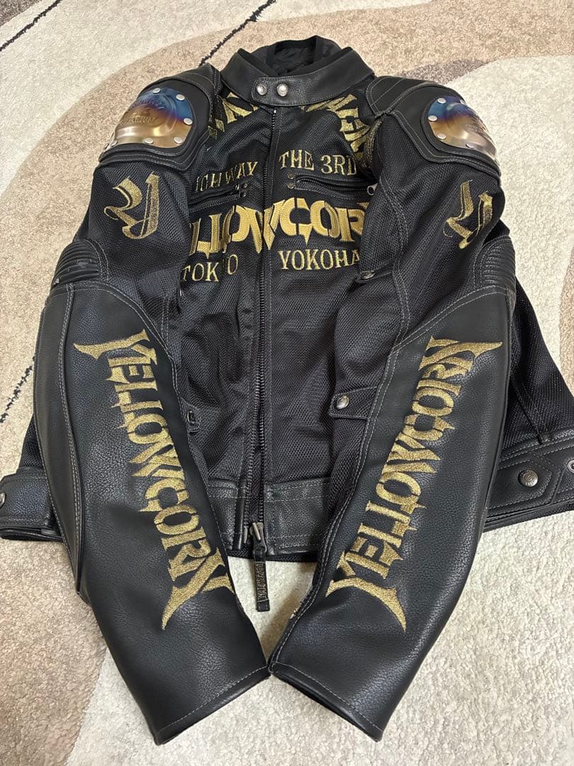 イエローコーンLLサイズ　バイク用ジャケット　YB-0109