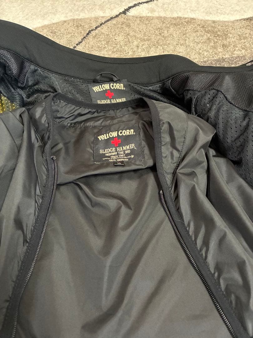 イエローコーンLLサイズ　バイク用ジャケット　YB-0109