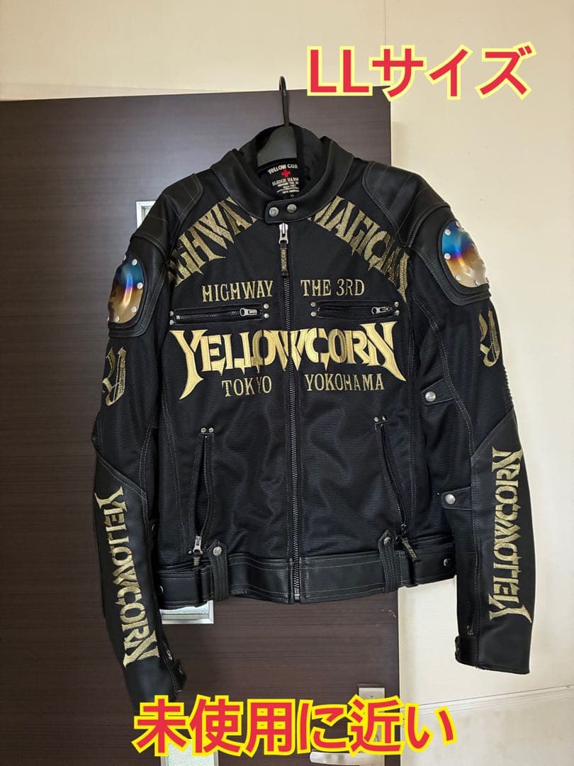 イエローコーンLLサイズ　バイク用ジャケット　YB-0109