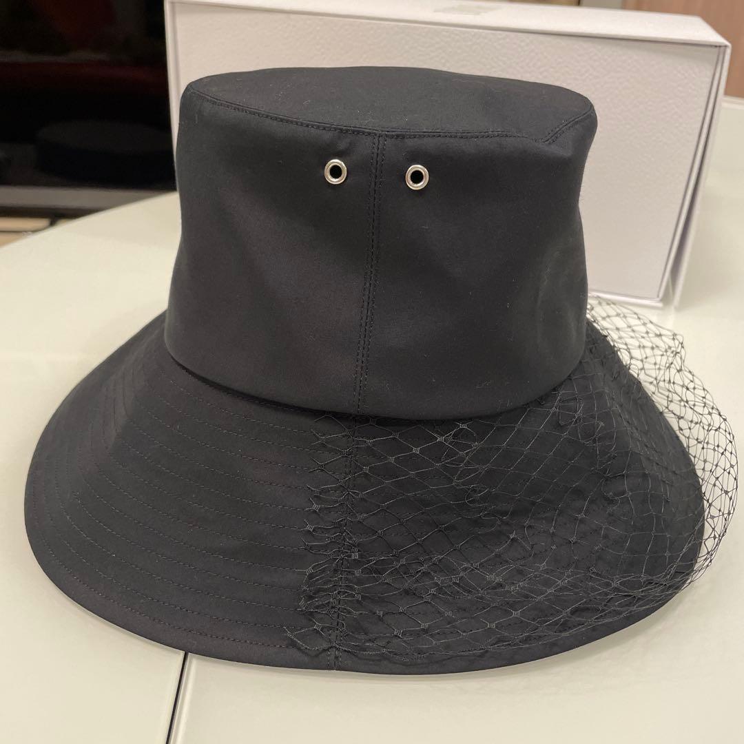 美品！DIOR チュールバケット Teddy-D ボブハット 59サイズ