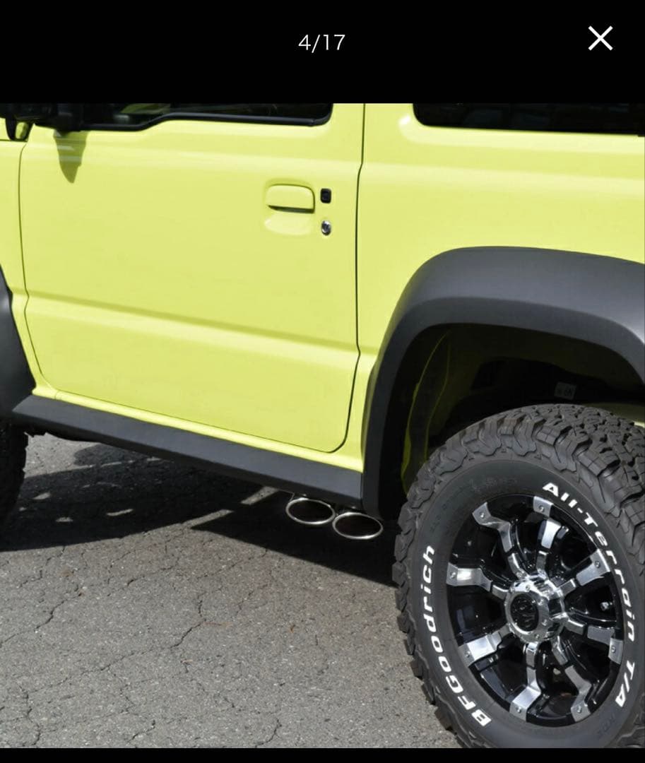 ジムニー jb64 74 ロッソモデロ DUALIST EX サイド出し