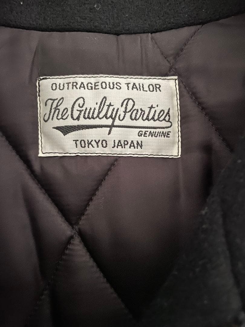 ワコマリア　Guilty Parties 黒 ジャケット