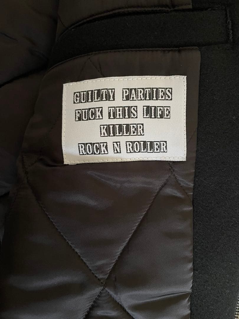 ワコマリア　Guilty Parties 黒 ジャケット