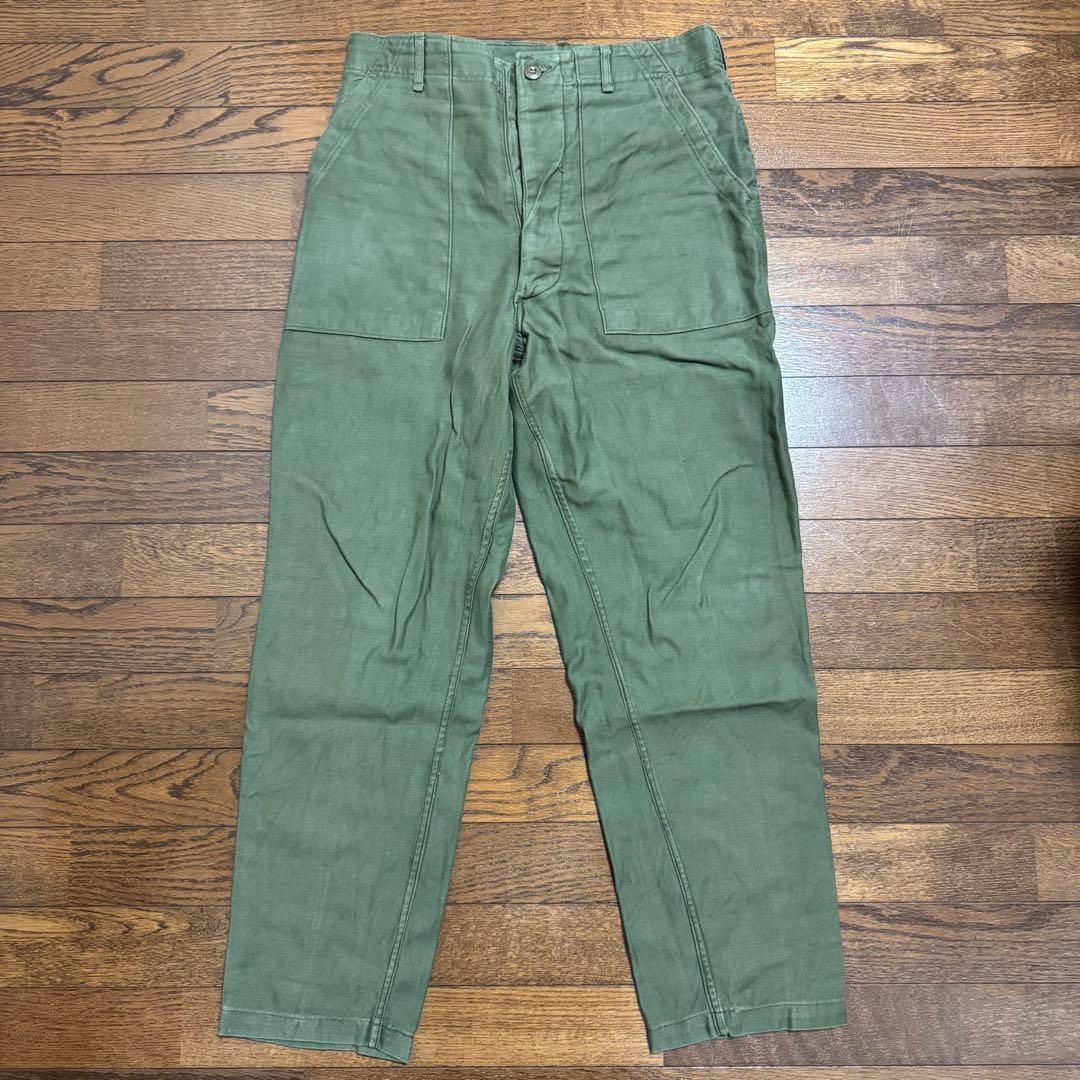 棚*ち様 希少 60s US ARMY ベイカーパンツ 軍物 m51 m65 ミ