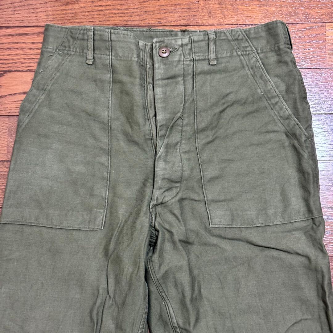 棚*ち様 希少 60s US ARMY ベイカーパンツ 軍物 m51 m65 ミ