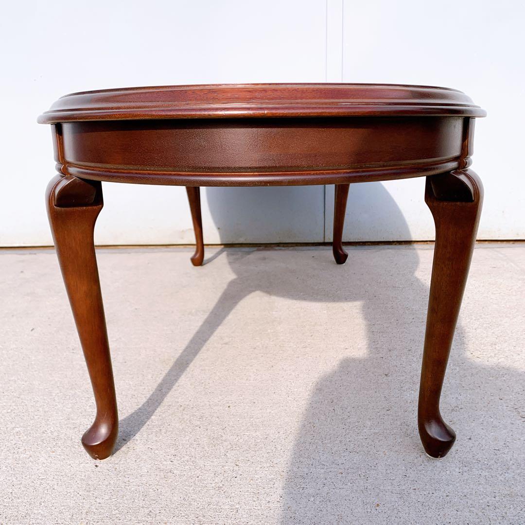 【美品】Maruni マルニ木工 メリル センターテーブル ローテーブル 猫脚